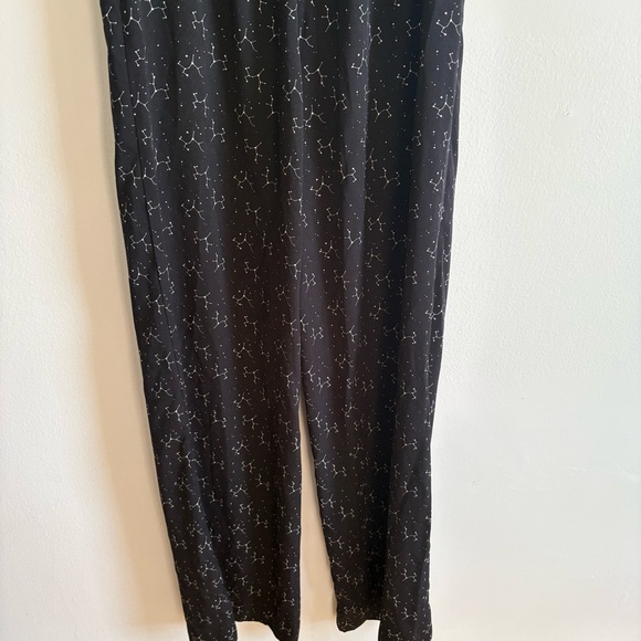 Birds Of North America Sz 8 Needletail Black Astrology Star Galaxy Jumpsuit - Picture 10 of 13